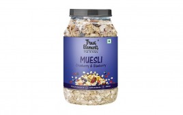 True Elements Muesli Cranberry & Blueberry  Plastic Jar  1 kilogram